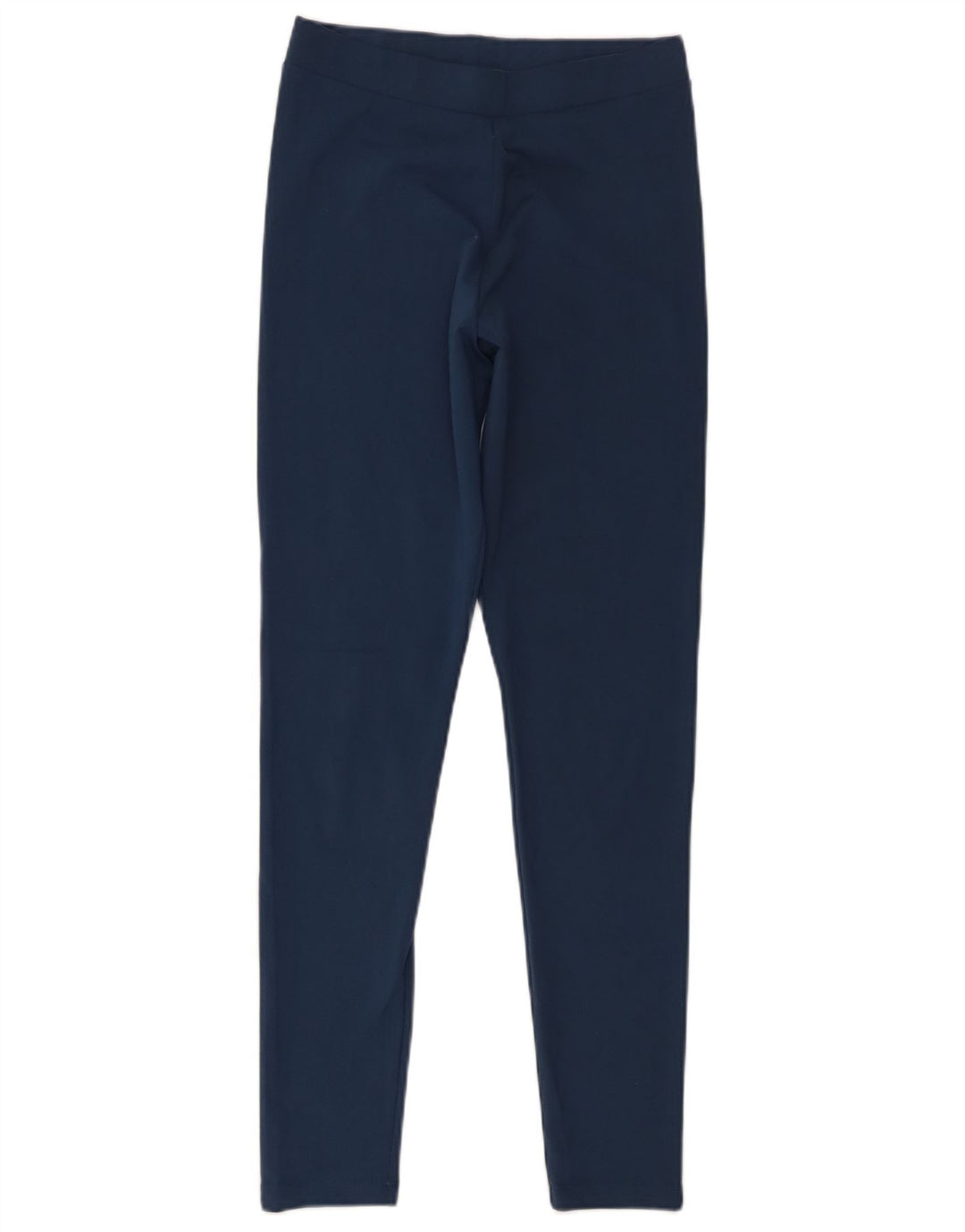 Leggings cu grafic pentru femei Adidas UK 10, poliester, albastru marin mic