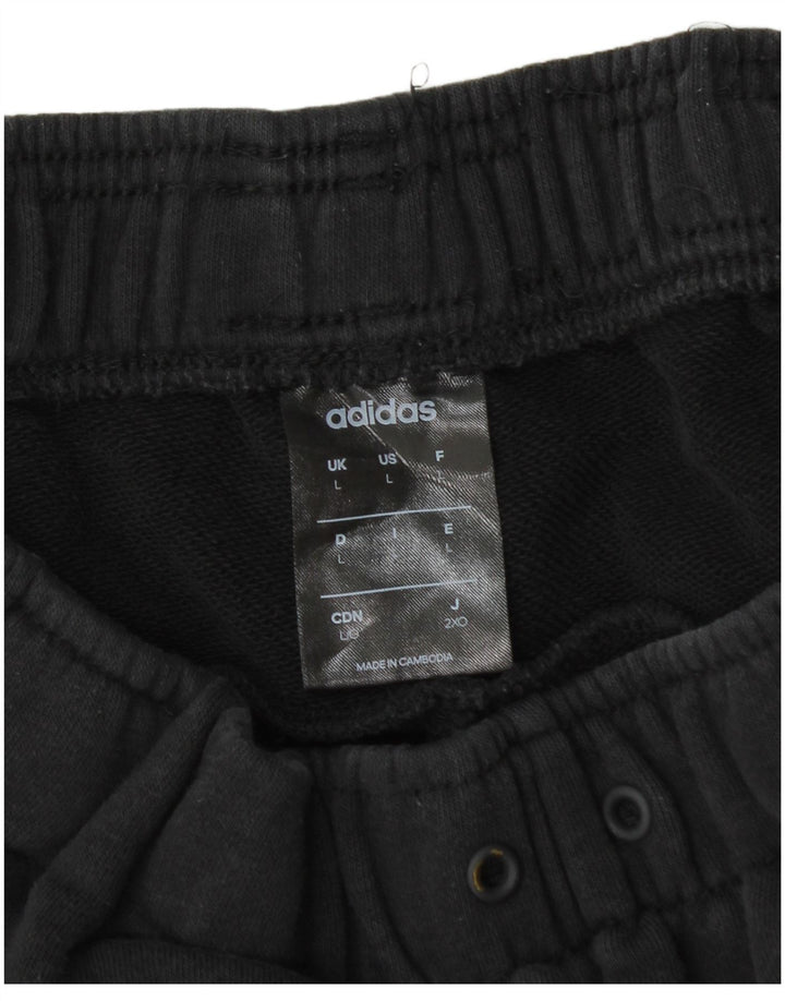 Pantaloni de trening pentru bărbați Adidas Pantaloni de jogging mari negri