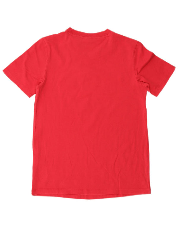 Tricou grafic ADIDAS pentru femei Top UK 10 Small Pink Bumbac