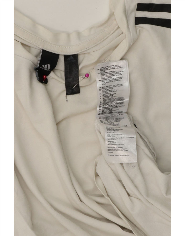 Tricou bărbați ADIDAS Top mic Bumbac alb