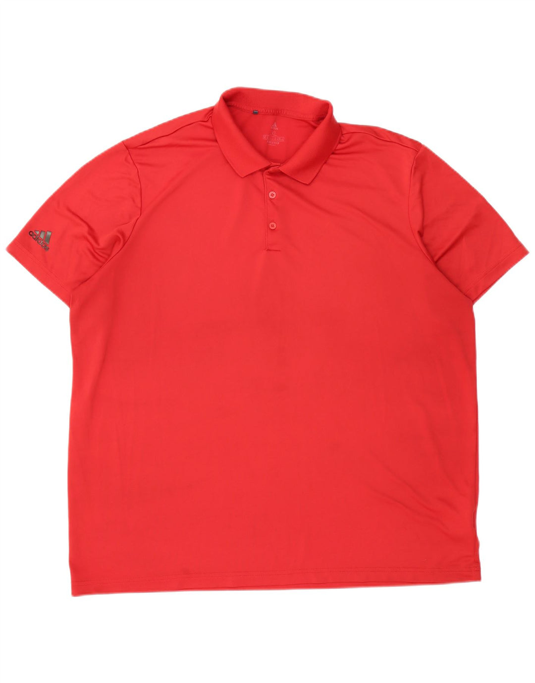 Tricou polo pentru bărbați ADIDAS 2XL poliester roșu