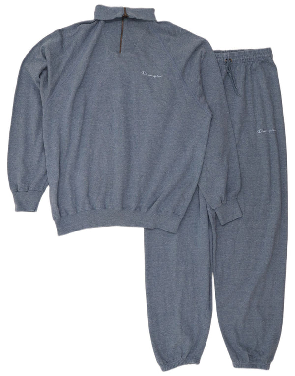 Trening complet pentru bărbați Champion XL, bumbac albastru