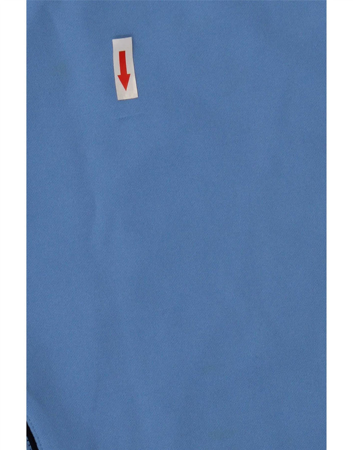 Tricou grafic Asics pentru bărbați Top Mediu Albastru Poliester Bloc de culoare