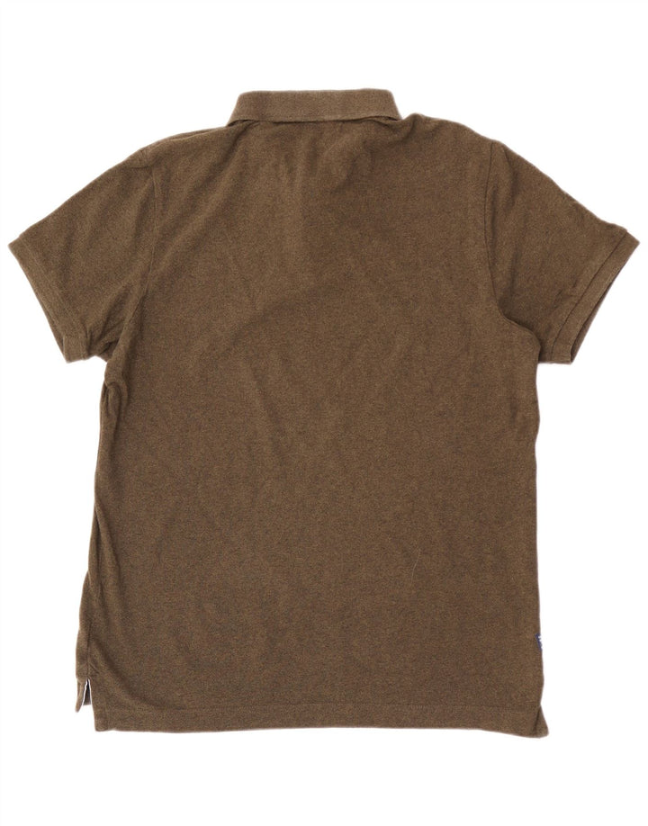 SUPERDRY tricou polo pentru bărbați 2XL bumbac kaki