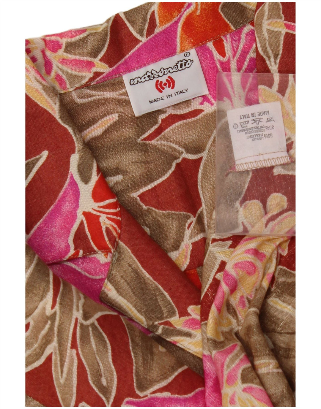 Cămașă cu mânecă scurtă pentru femei MAZZONETTO IT 46 mare, multicoloră, florală