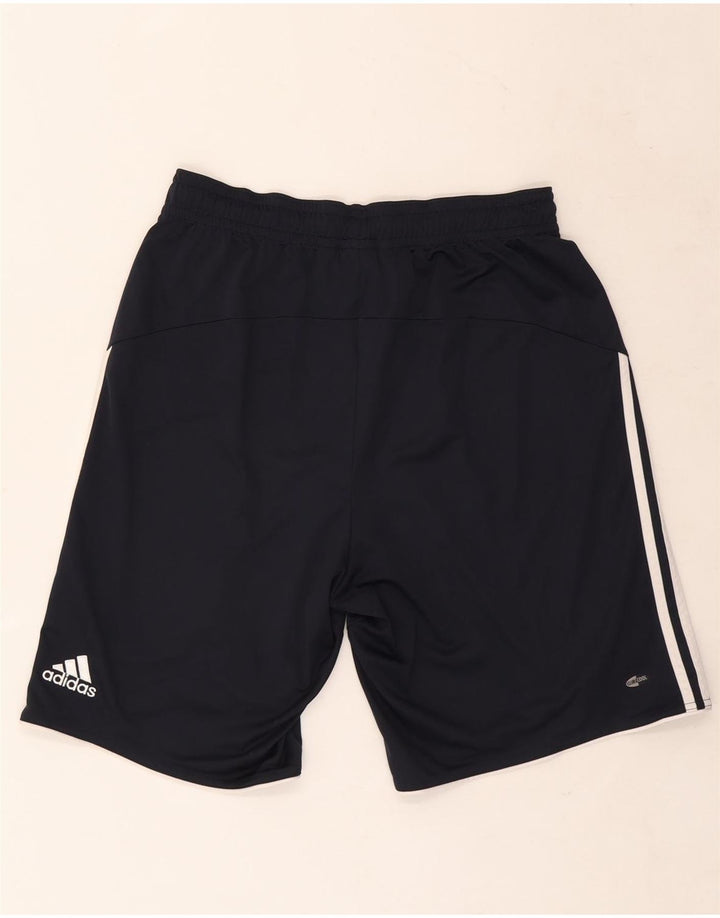 Pantaloni scurți sport pentru bărbați Adidas FC Bayern Munchen, poliester mediu albastru