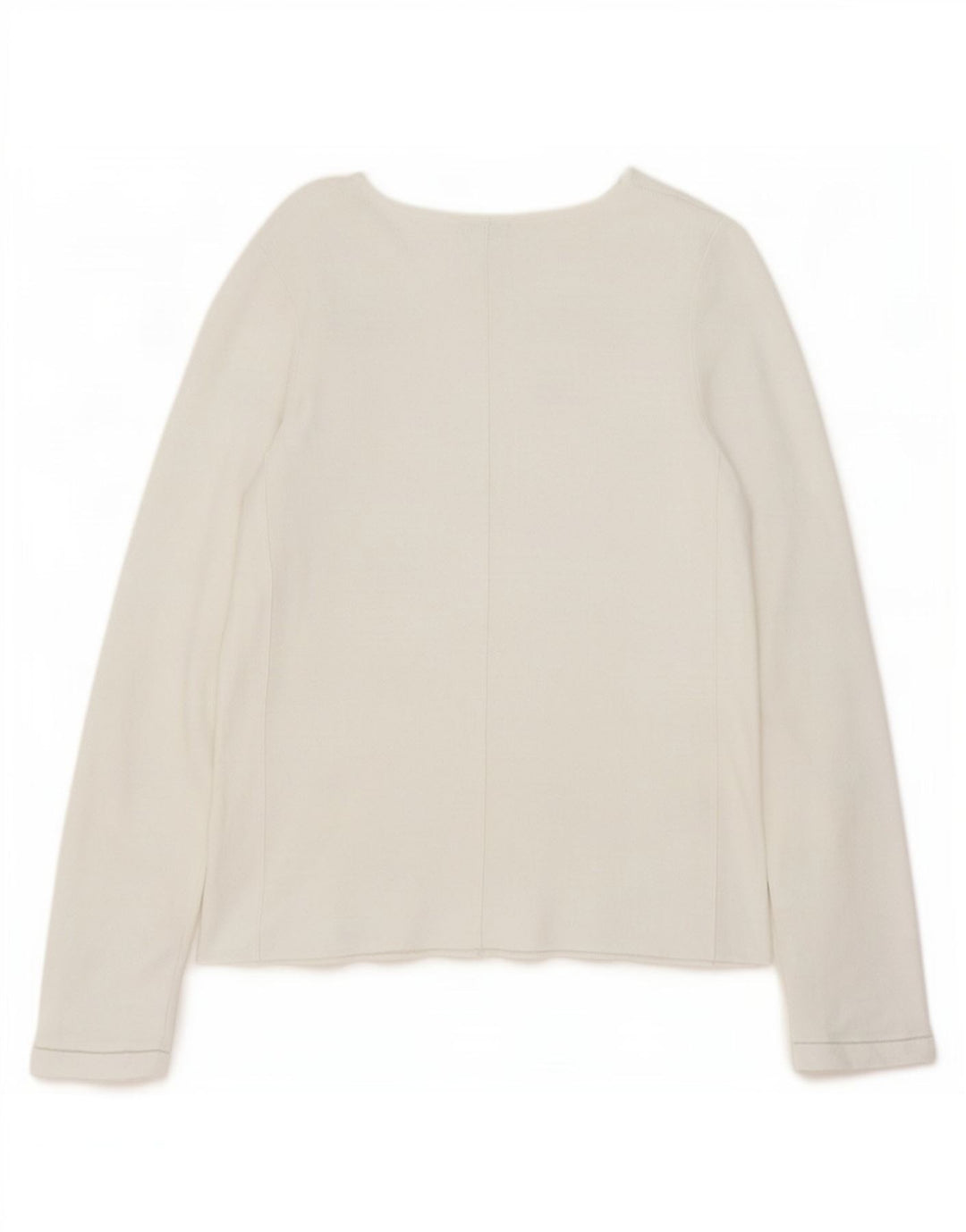 Jigsaw Top pentru femei cu mânecă lungă UK 10 Small White