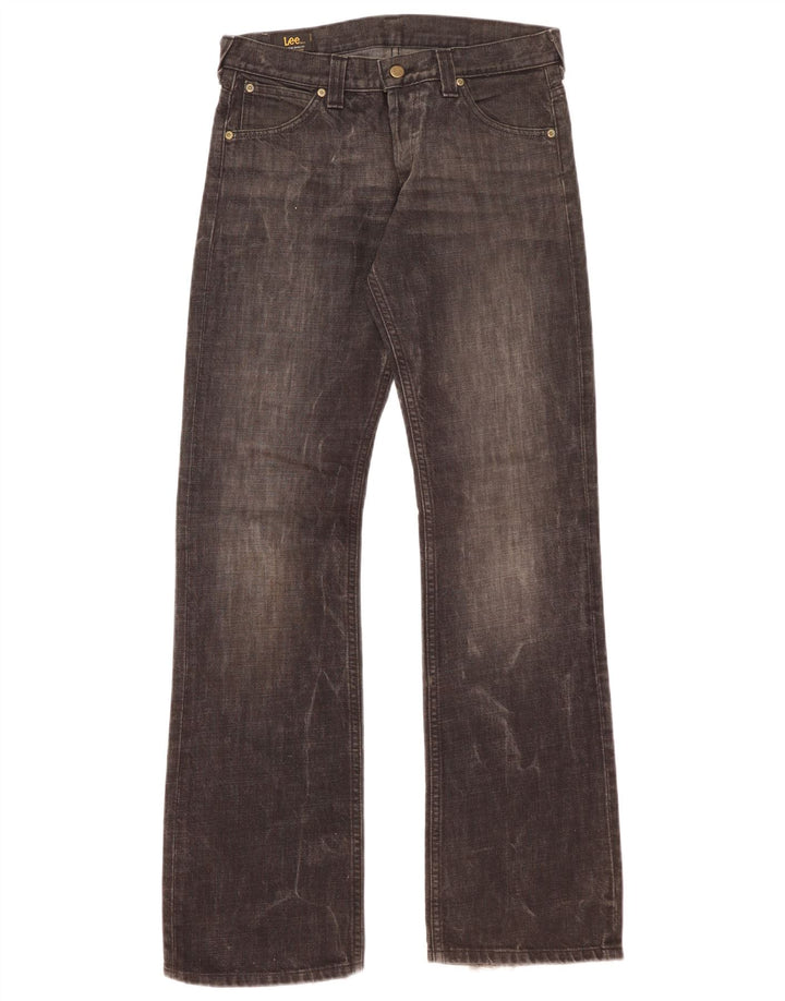 Blugi Bootcut Lee pentru bărbați W30 L34 bumbac negru