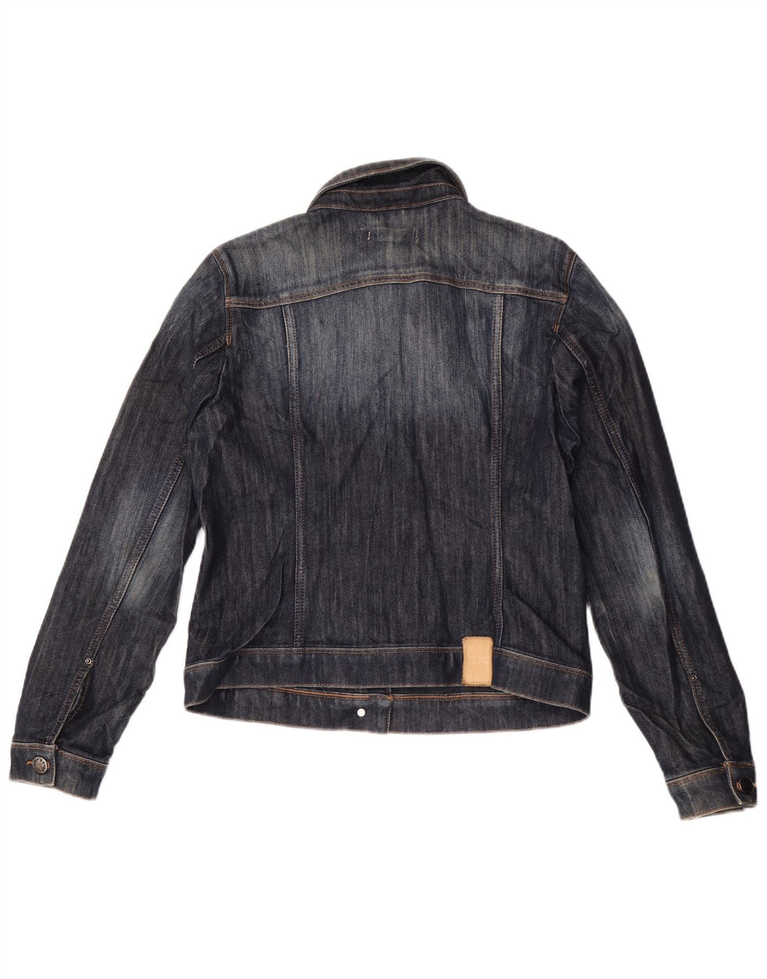 Jachetă de blugi pentru femei ZARA UK 18 XL bleumarin