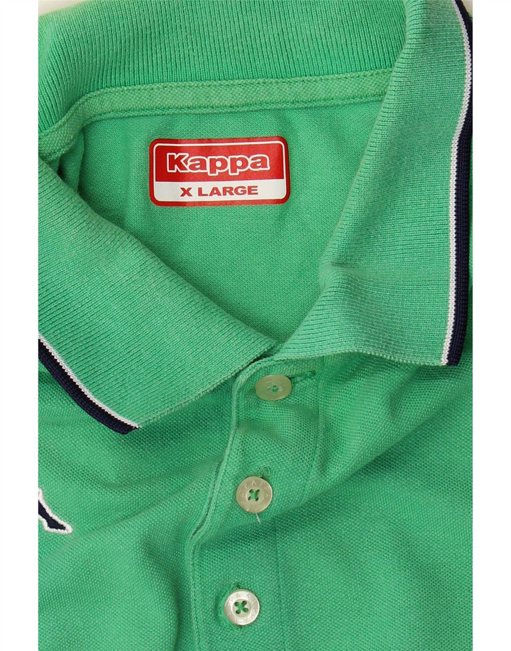 Cămașă polo pentru bărbați Kappa XL verde