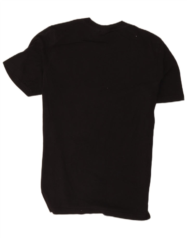 Tricou grafic Adidas pentru bărbați Top mediu negru bumbac