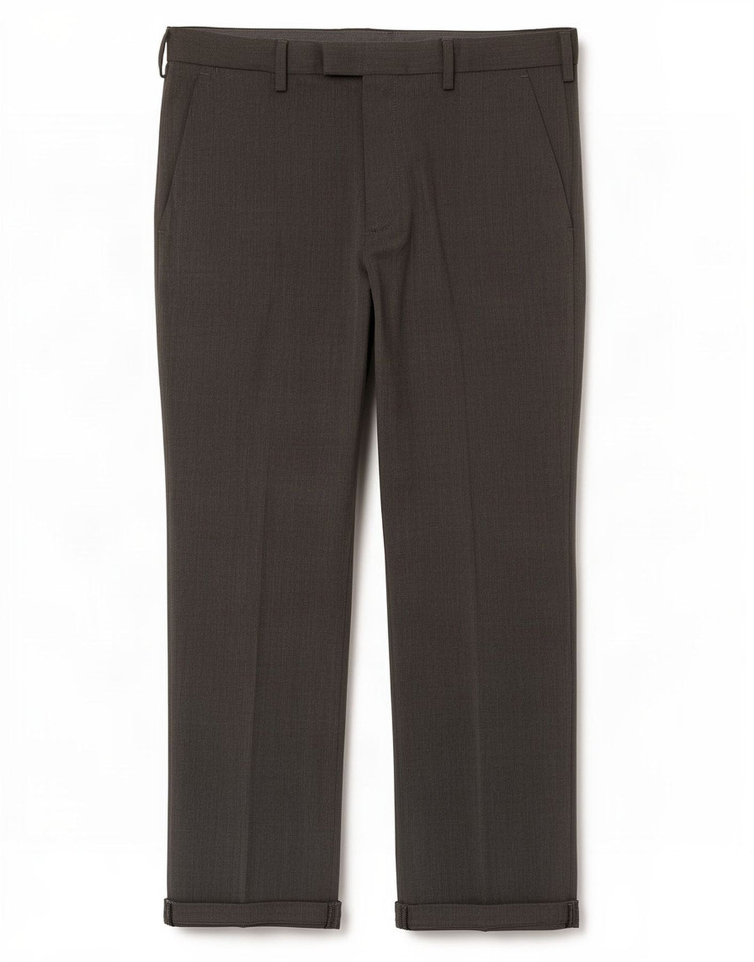 Pantaloni de costum pentru bărbați Marks & Spencer, cu ajustare normală, L36 L29, poliester gri