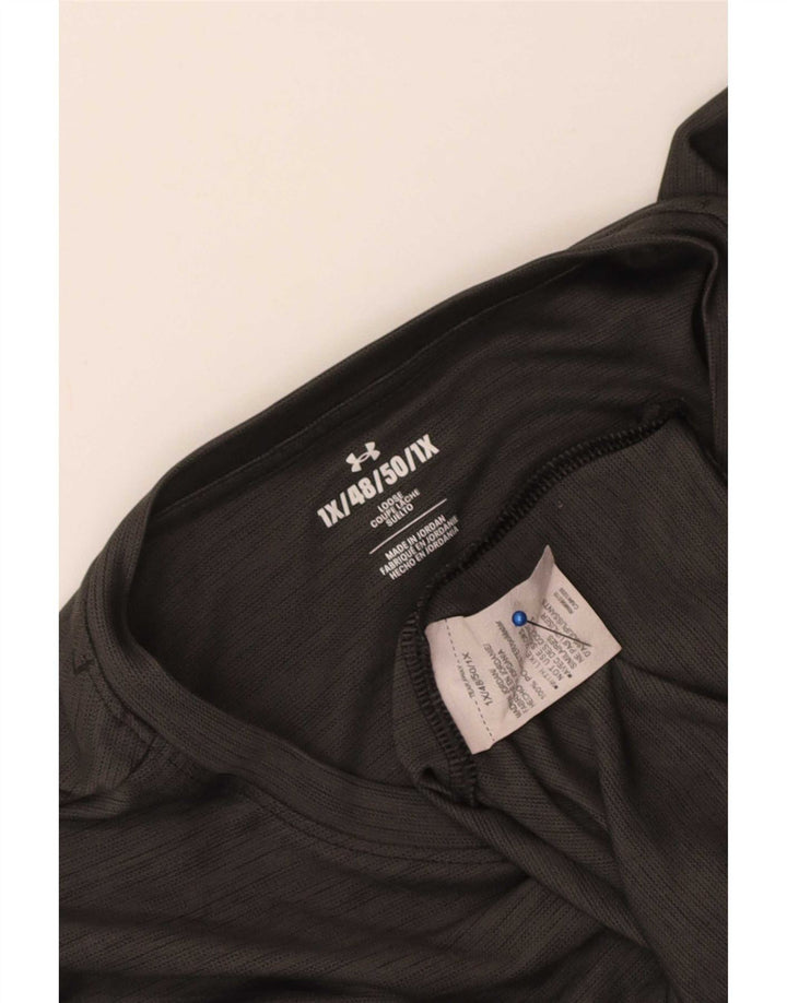 Tricou Under Armour pentru bărbați Top XL poliester cu pături gri