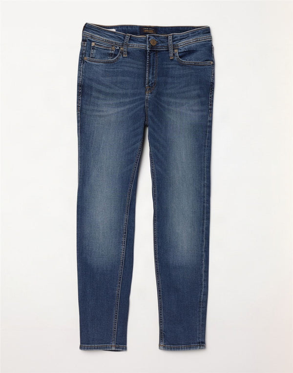 Blugi pentru bărbați Jack & Jones Liam skinny W31 L30 bumbac bleumarin