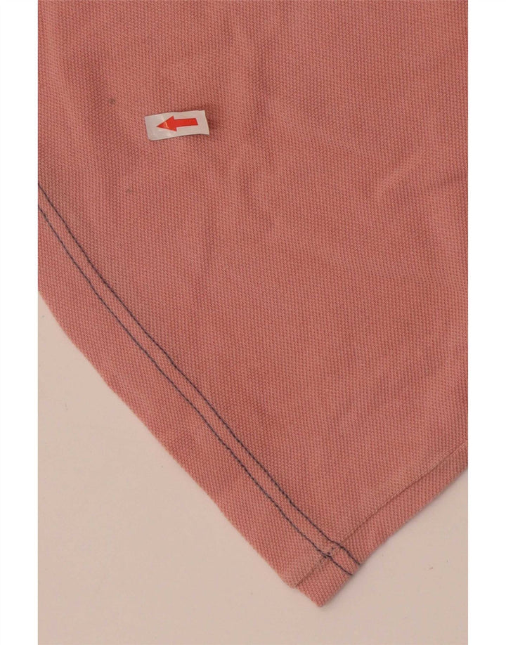 Tricou polo Tommy Hilfiger pentru bărbați, bumbac roz mediu