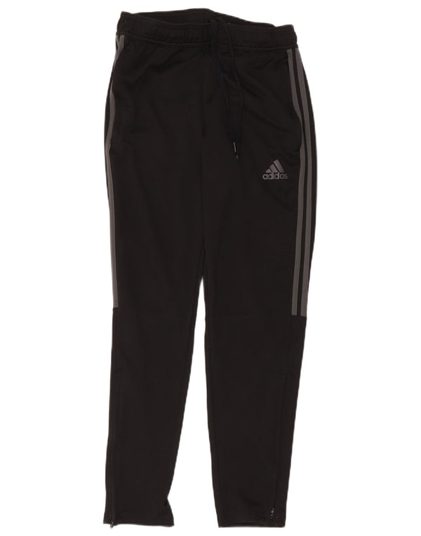 Pantaloni de trening Adidas Aeroready pentru femei UK 14 Poliester mediu negru