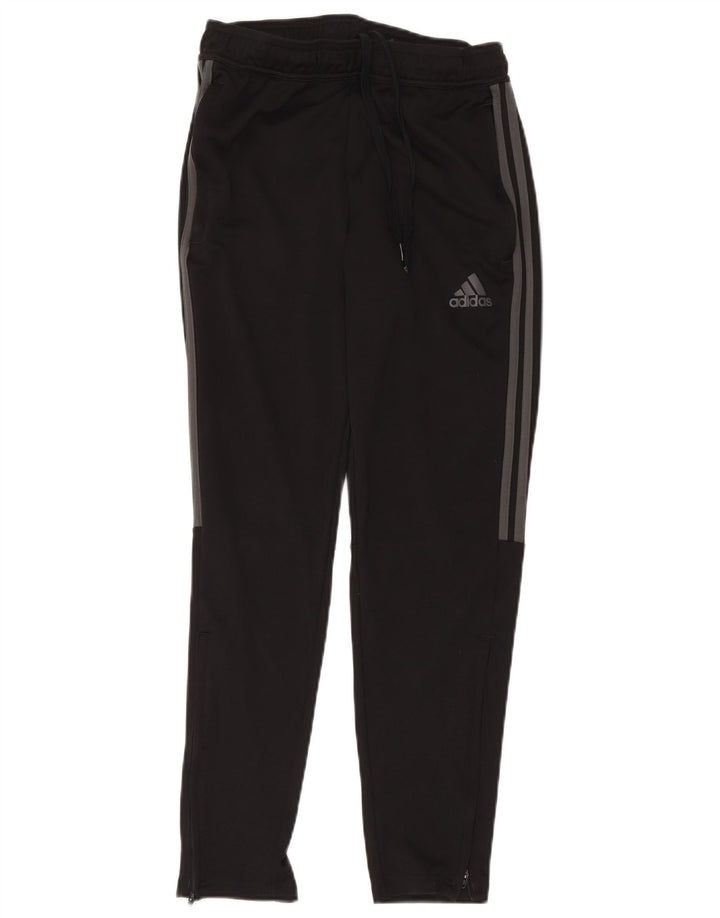 Pantaloni de trening Adidas Aeroready pentru femei UK 14 Poliester mediu negru
