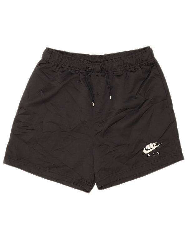 Pantaloni scurți sport grafic Nike pentru bărbați, mici, negru, sport din poliester