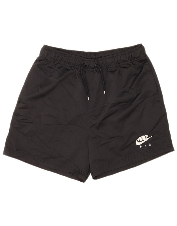Pantaloni scurți sport grafic Nike pentru bărbați, mici, negru, sport din poliester