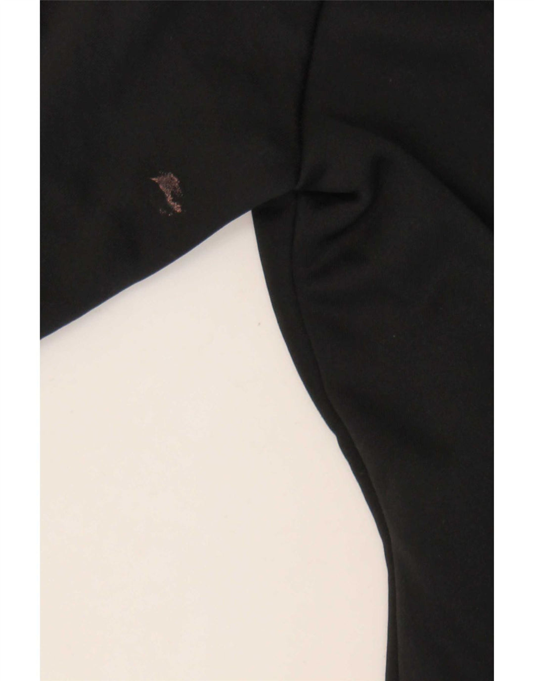 Pulover Adidas pentru femei, cu fermoar, UK 8, poliester negru mic