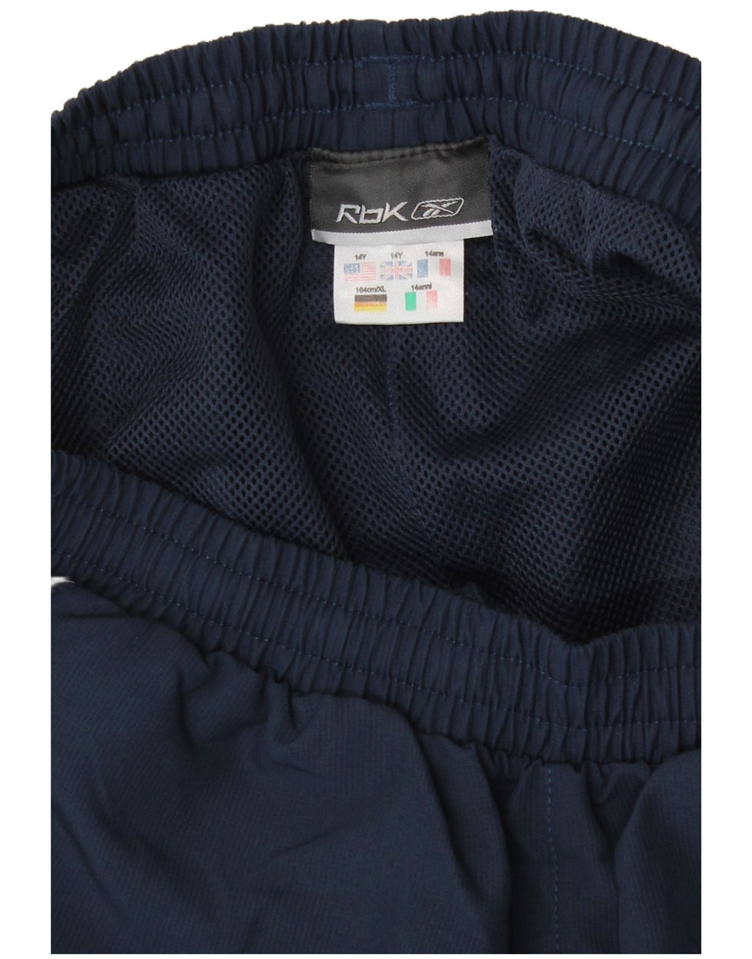 Pantaloni de trening Reebok pentru baieti 13-14 ani bleumarin