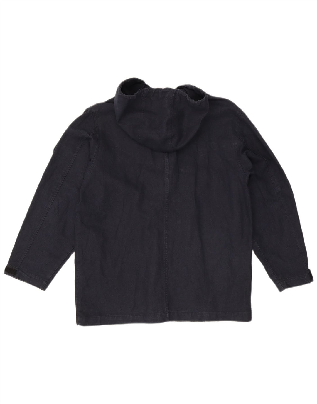 Jachetă cu glugă vintage pentru bărbați UK 38 Medium Bleumarin