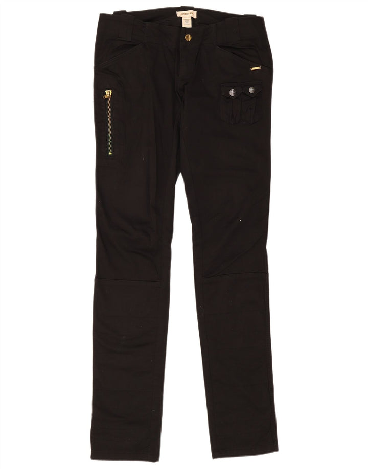 Pantaloni cargo slim pentru femei Diesel L30 L35 bumbac negru