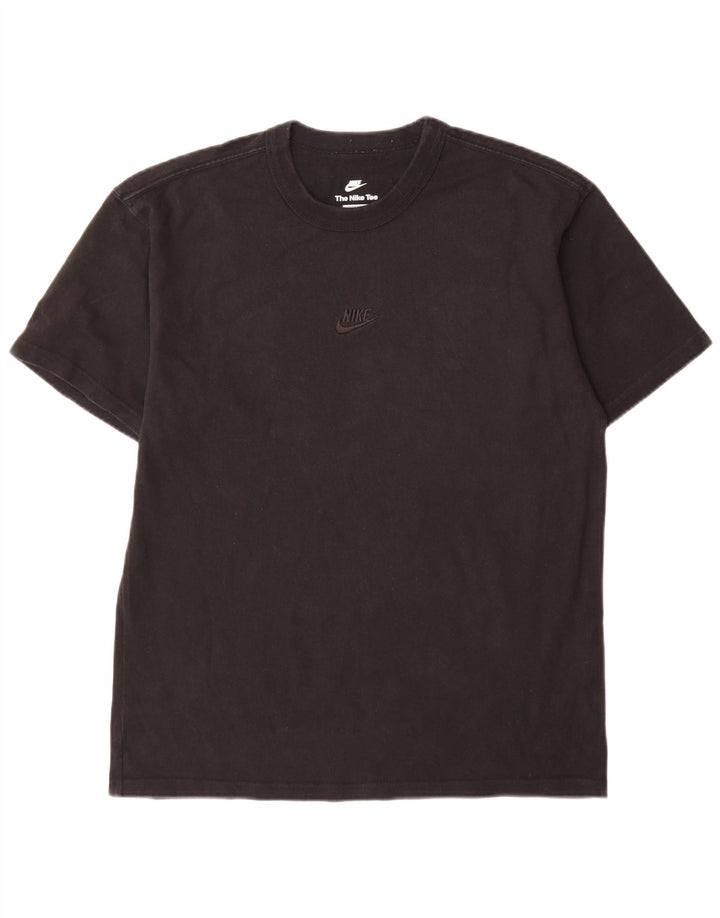 Tricou pentru bărbați Nike Top Mediu Negru Bumbac