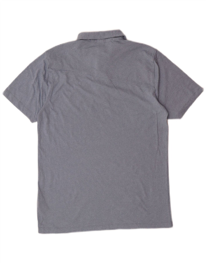 VOLCOM Tricou Polo pentru bărbați Bumbac albastru mic