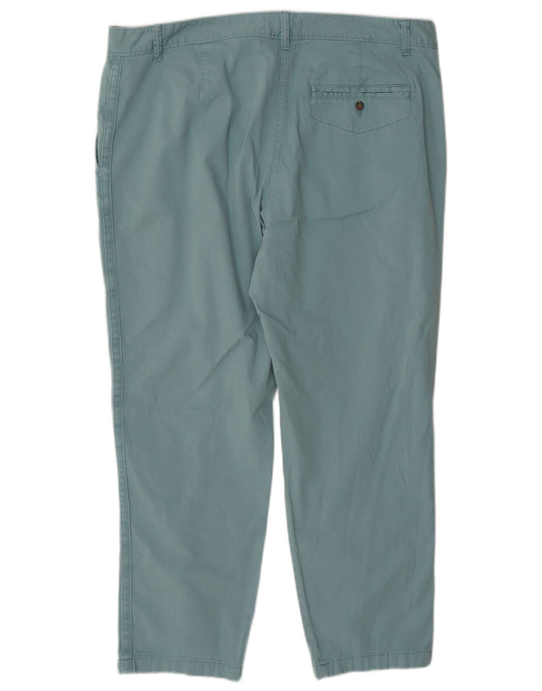 Pantaloni chino conici pentru femei Marks & Spencer UK 16 Large W36 L26 Blue