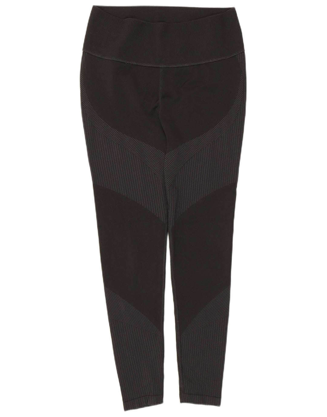 Leggings cu grafic pentru femei Puma UK 14 Large Black Striped