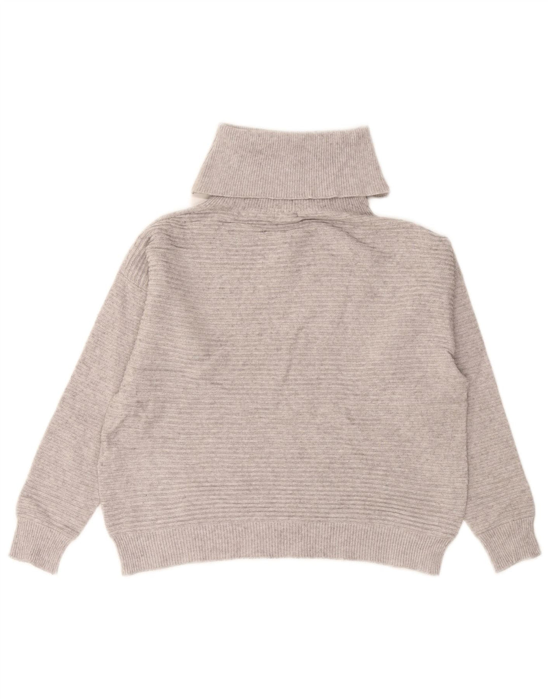 Phase Eight Pulover cu gât rulat pentru femei UK 14 Medium Gri Viscose