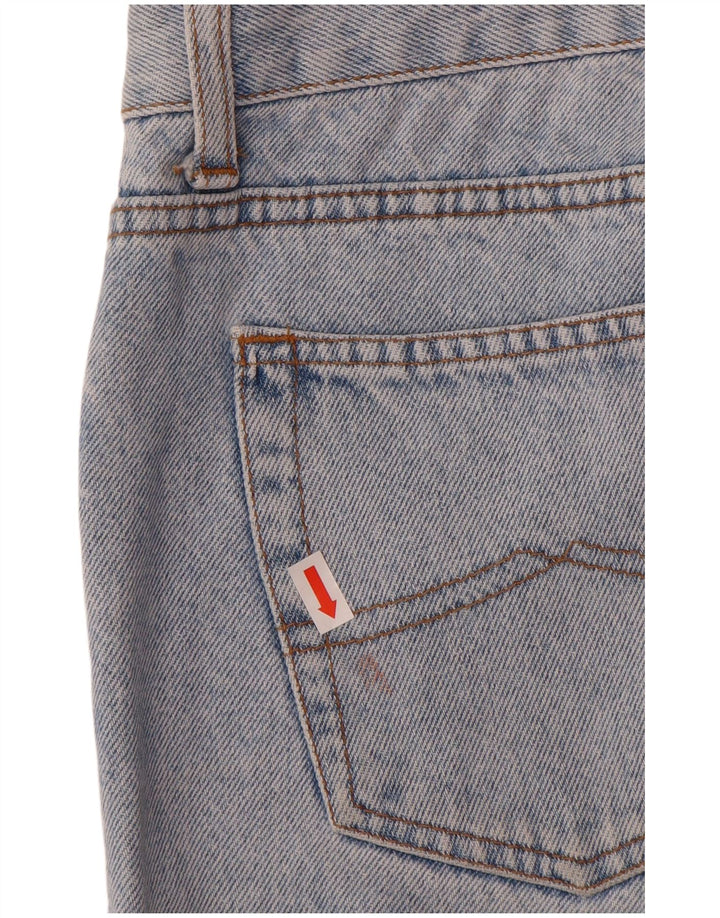 CASUCCI Blugi conici pentru femei cu talie înaltă IT 50 XL W28 L29 albastru bumbac