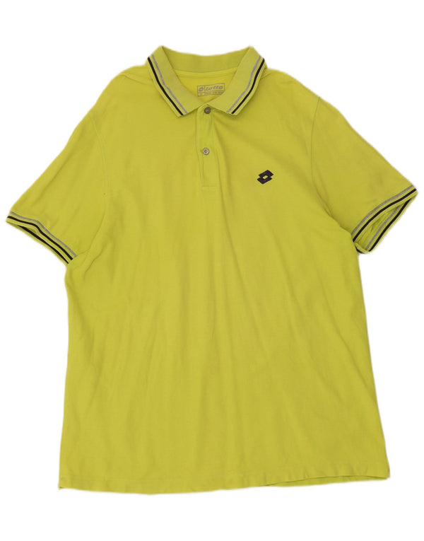 Tricou polo pentru bărbați Lotto XL verde