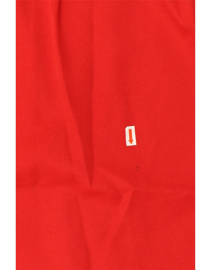 ST MICHAEL Womens A-Line Skirt UK 16 Large W30  Red Polyester