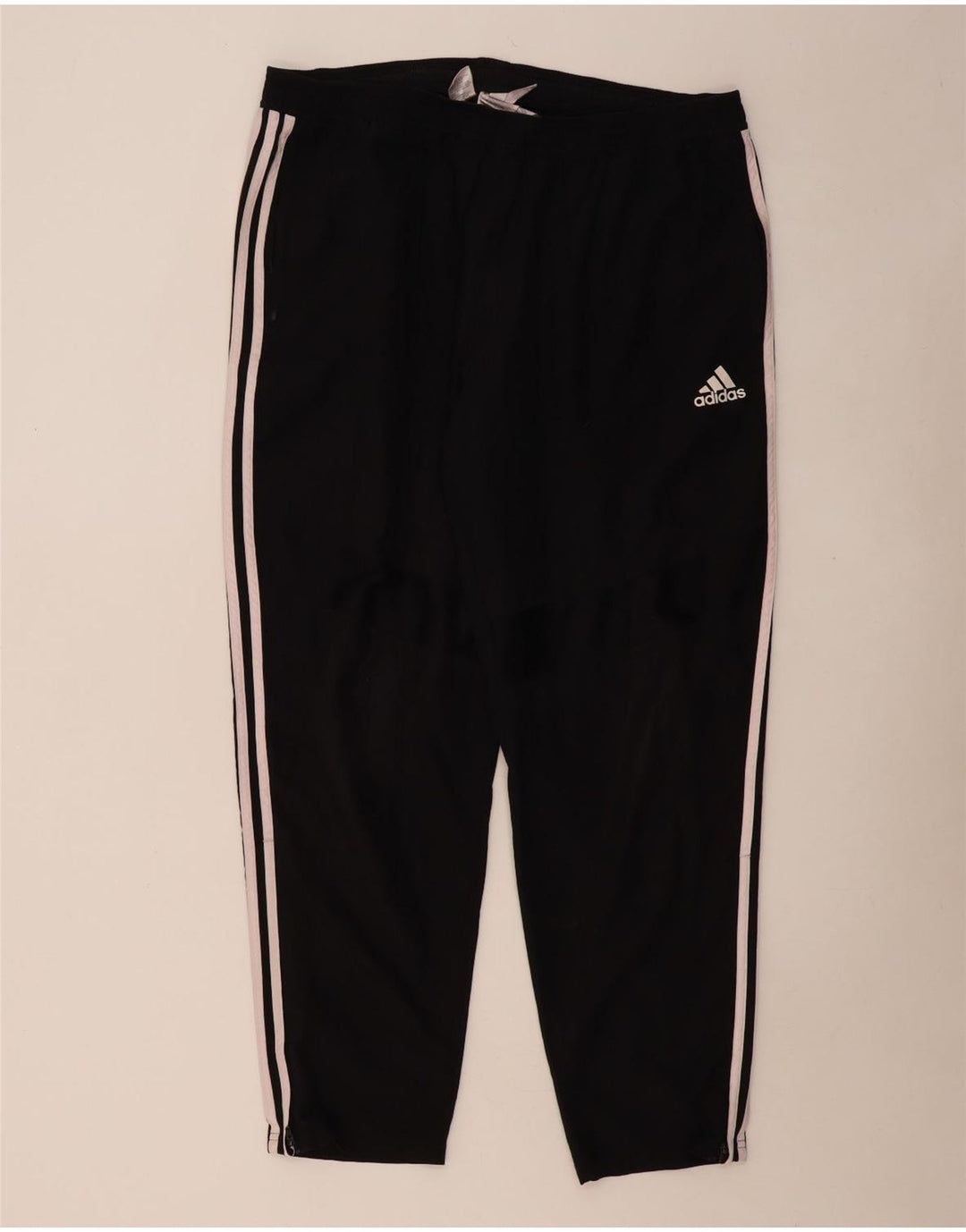 Pantaloni de trening ADIDAS Climalite pentru bărbați, 2XL, poliester negru