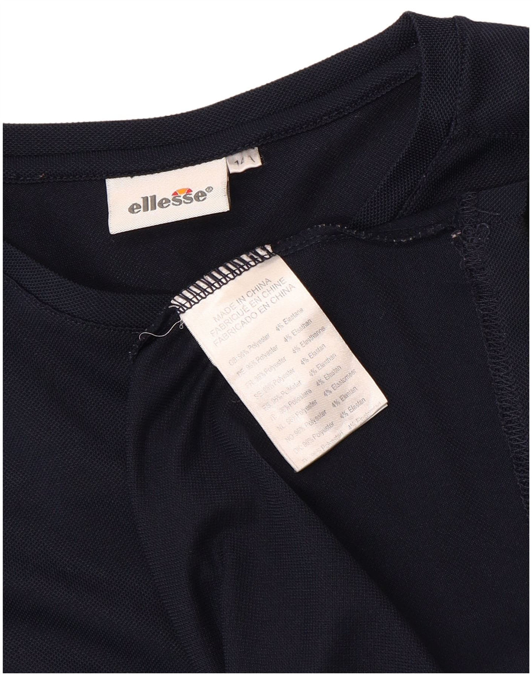 ELLESSE Tricou Băieți Top 13-14 Ani Bleumarin Poliester