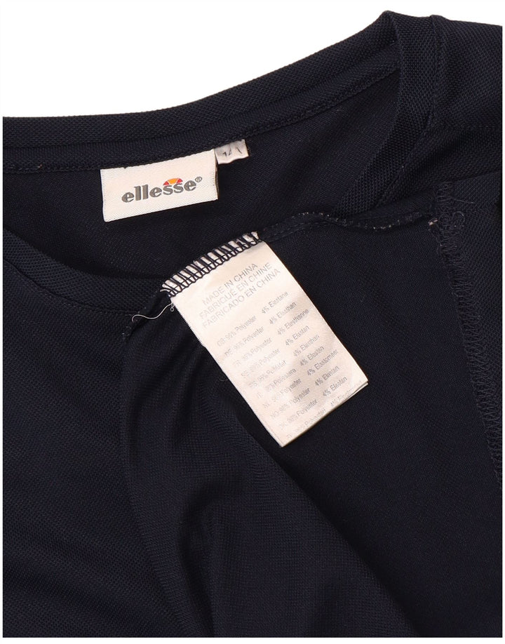 ELLESSE Tricou Băieți Top 13-14 Ani Bleumarin Poliester
