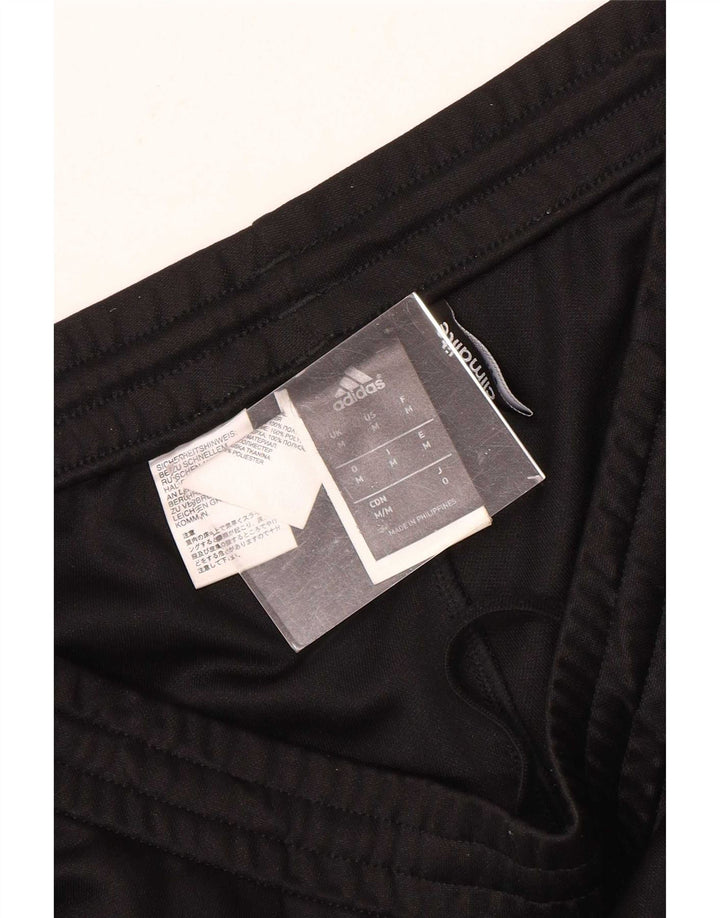 Pantaloni de trening Adidas Climalite pentru bărbați, poliester mediu negru