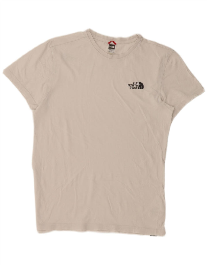 Tricou pentru bărbați The North Face Top mic, alb, bumbac