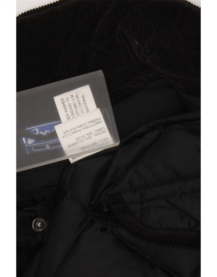 Jachetă matlasată căptușită pentru bărbați Asics UK 36 Poliamidă neagră mică