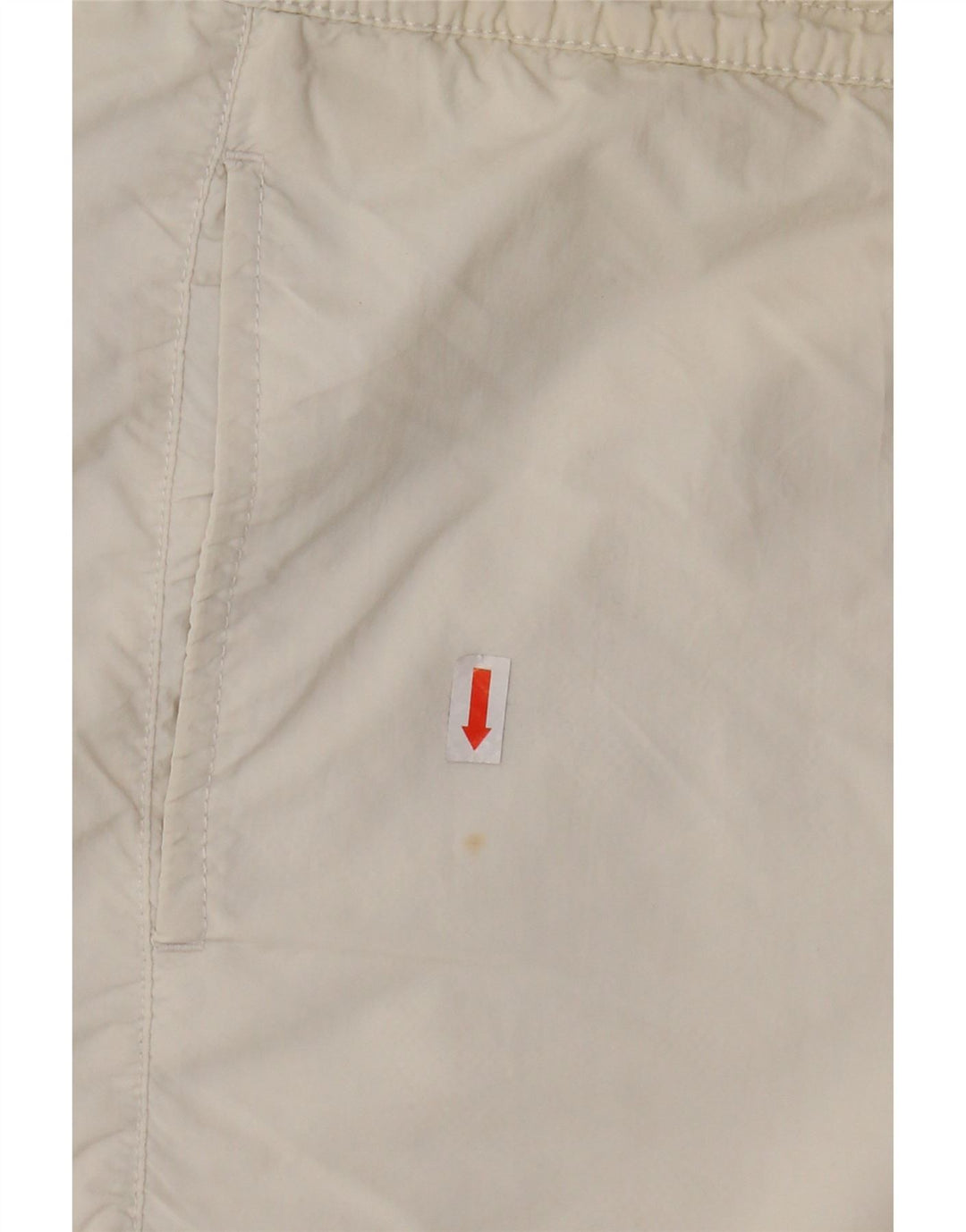 Pantaloni scurți de înot pentru bărbați Emporio Armani IT 48 Poliamidă albă medie