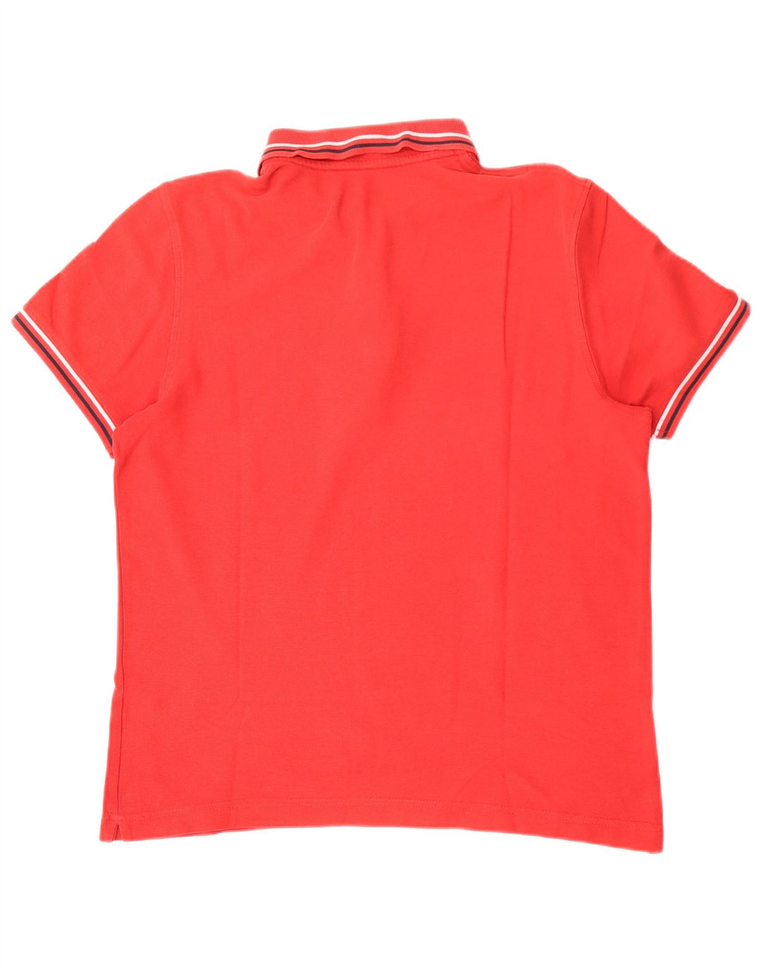 Tricou polo pentru bărbați Lotto cu dungi roșii mari
