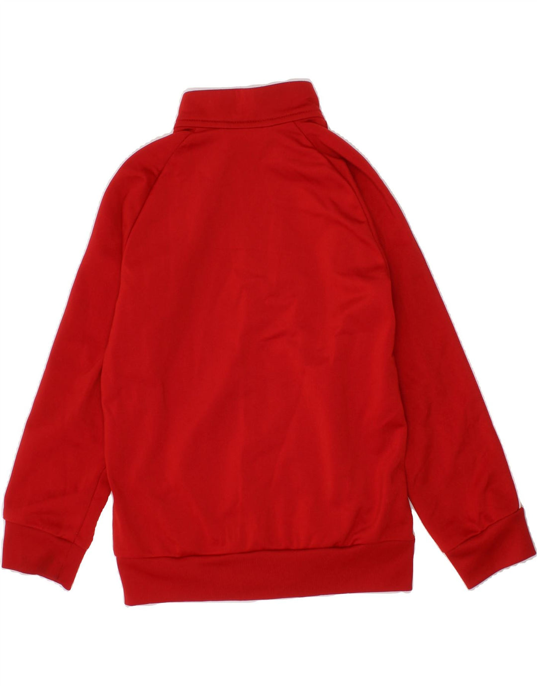 ADIDAS Boys Tracksuit Top Jacket 5-6 Years Red Polyester Vintage Adidas and Second-Hand Adidas from Messina Hembry 