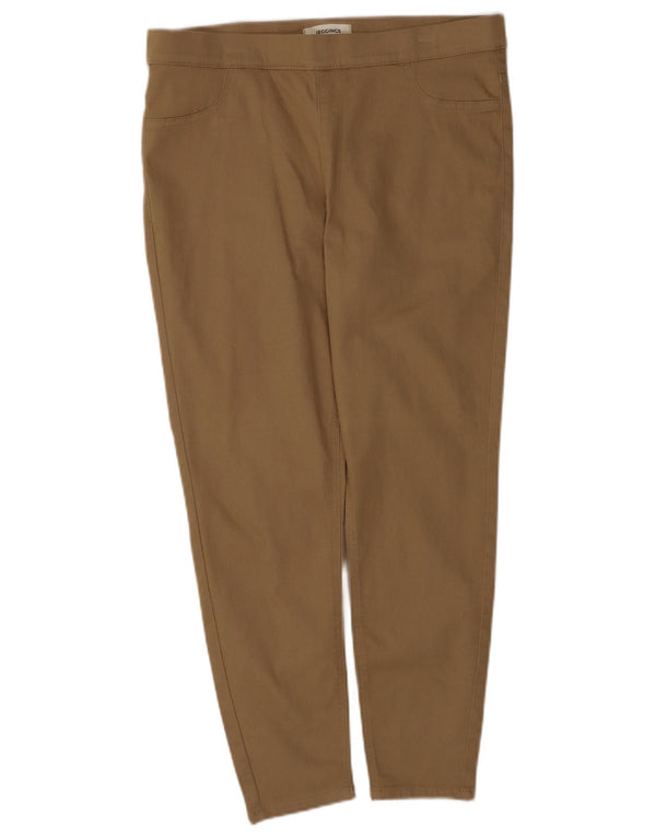 Marks & Spencer Pantaloni jegging casual pentru femei UK 16 Large W34 L25 Bej