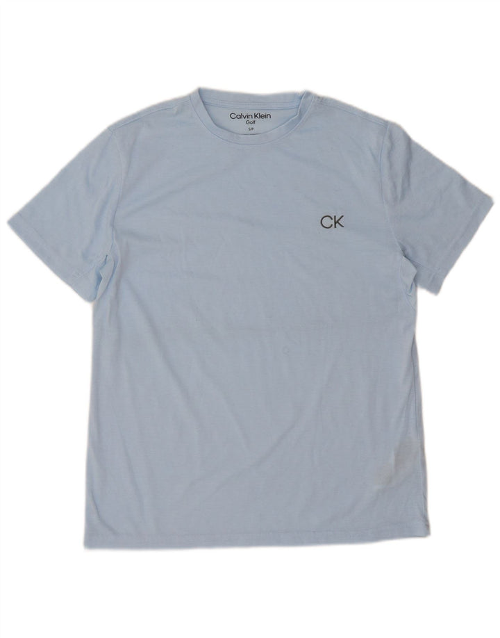 Tricou Calvin Klein pentru bărbați Top mic, albastru, poliester