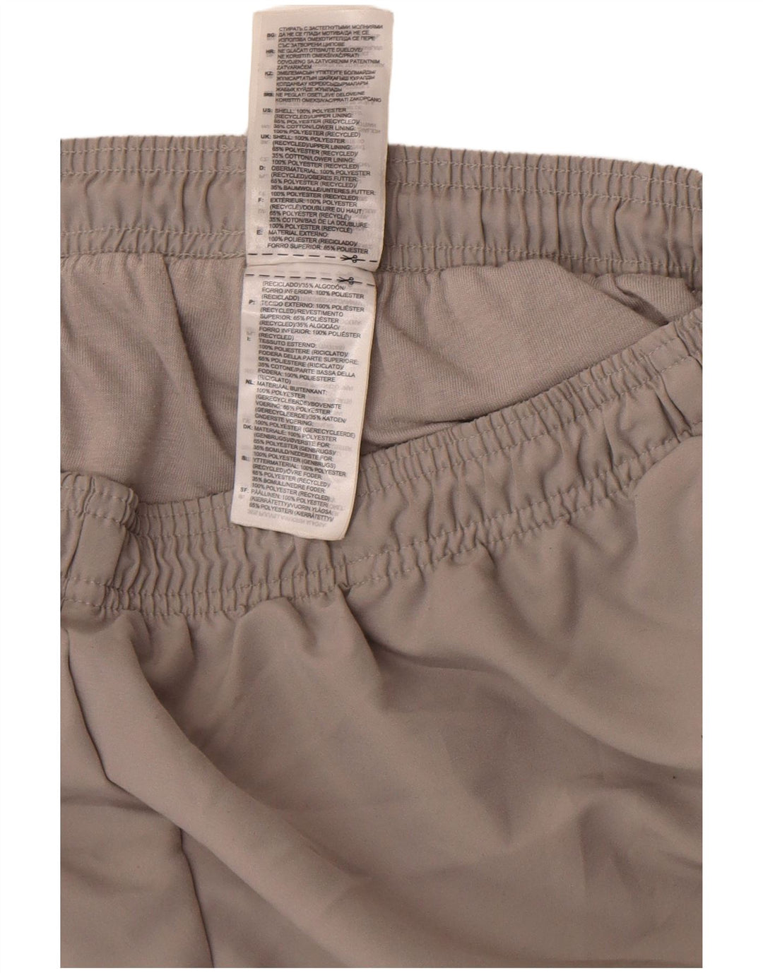 Pantaloni de trening Adidas pentru bărbați Joggeri mari, gri, poliester