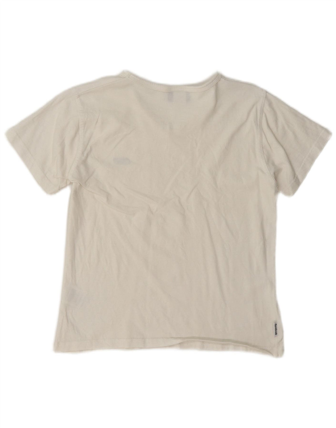 Tricou Reebok pentru femei Top UK 14 Large White Bumbac
