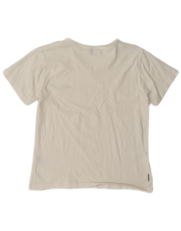 Tricou Reebok pentru femei Top UK 14 Large White Bumbac