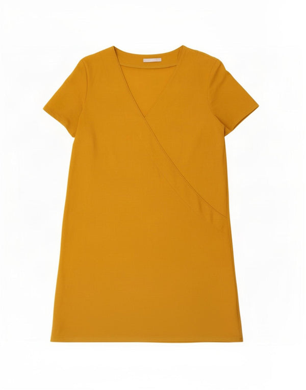 Rochie tricou pentru femei Zara UK 14 Galben mediu